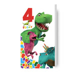 Age 4 Birthday Card Official Product