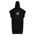 Unisex Adult Tidal Wave Hooded Towel | Large | Black