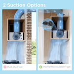 52cm Metal Insert Range Hood Cooker Extractor With 3-speed Modes
