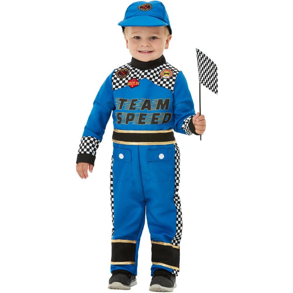 Toddler Racing Car Driver Costume | Age 3-4