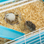 Hamster Cage W/ Water Bottle, Exercise Wheel, Tubes, Ramps-light Blue | Blue