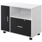 Mobile Office File Cabinet With Lockable Drawer