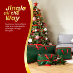Xmas Decoration Storage Bag For Lights Baubles Tinsel