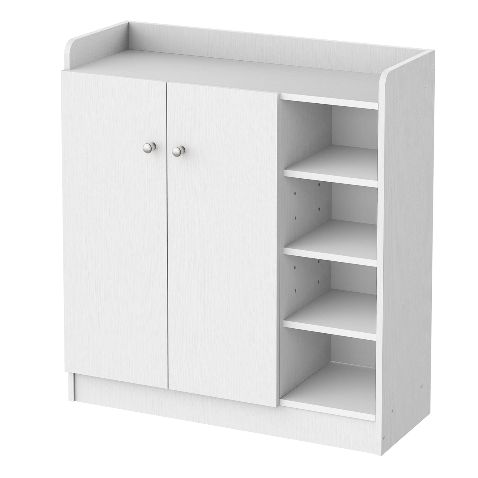 Shoe Storage Cabinet Footwear Rack Stand Adjustable Shelves