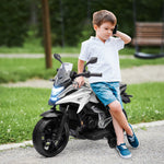 Honda Licensed 12v Kids Electric Motorbike W/ Music Headlights | White