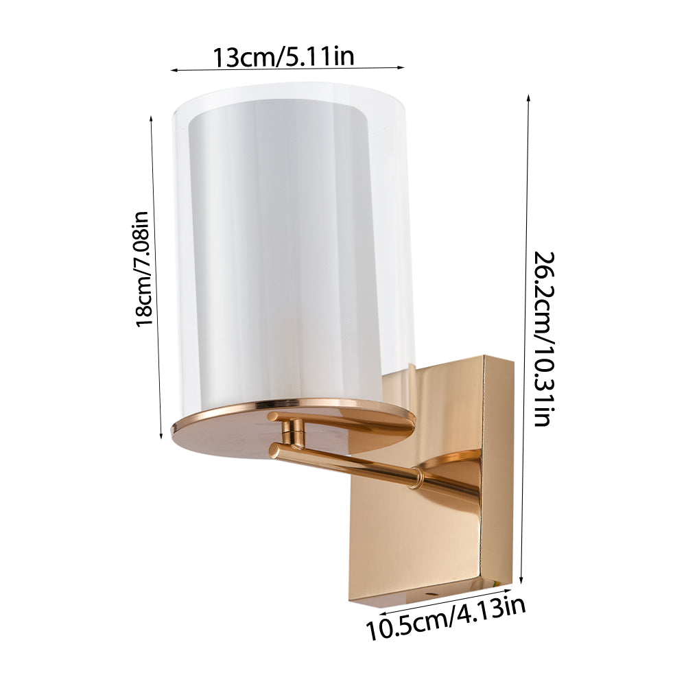 G9 Glass Lampshade Wall Light