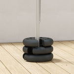 Tent Weight Base 4pcs Gazebo Foot Leg Pole Anchor Weights