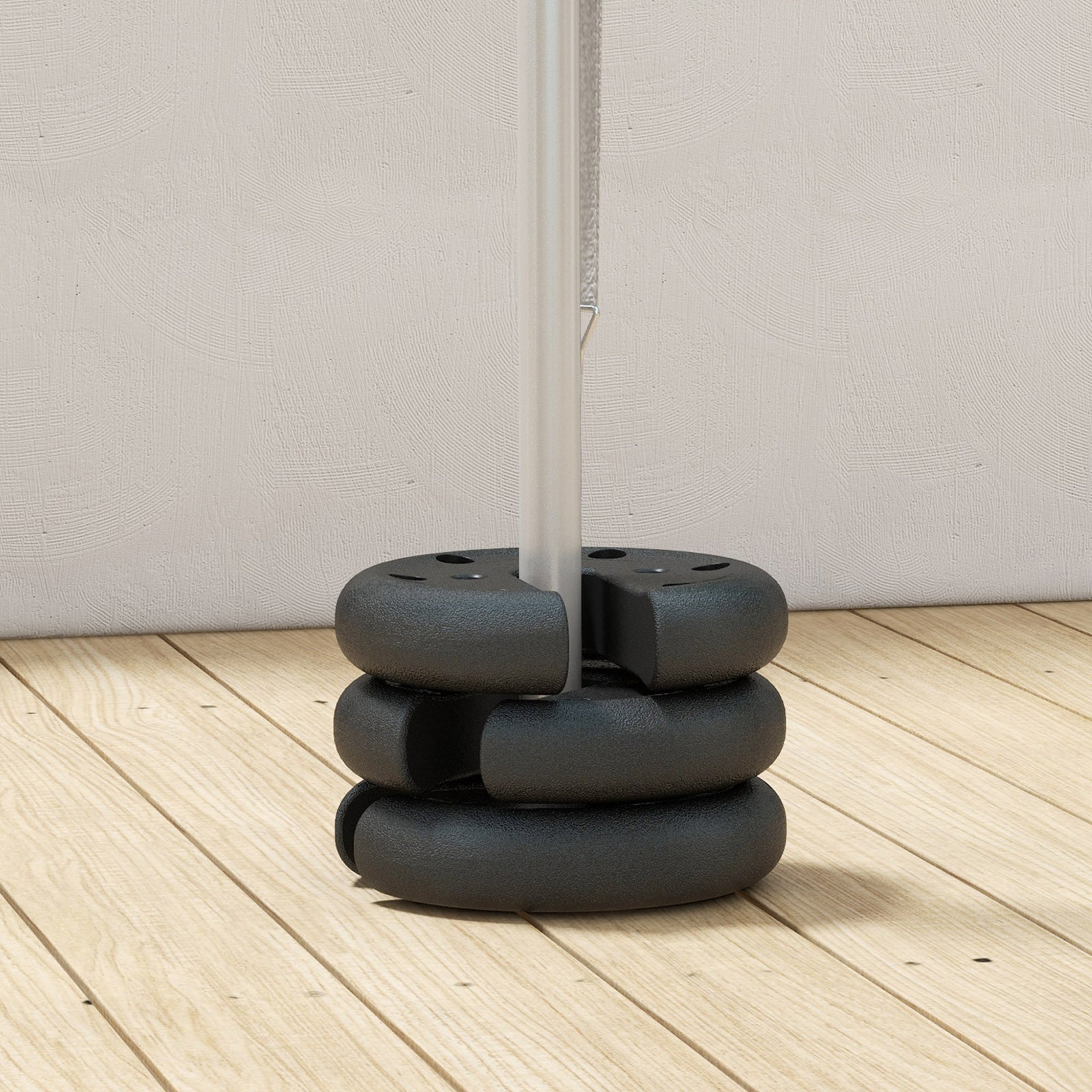 Tent Weight Base 4pcs Gazebo Foot Leg Pole Anchor Weights