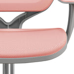 Office Chair, Swivel Wheels | Pink