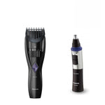 Er-gb37 + Er-gn30 Beard & Facial Hair Trimmer Set | Black