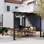 Outdoor Retractable Pergola Garden Sun Shade Patio Canopy