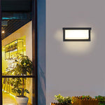Outdoor Ip65 Waterproof Rectangular Wall Led Light