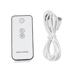Ultrasonic Essential Oil Diffuser With Remote Control, 7 Led Lights, Flame Effect, Timer & Auto Shut-off
