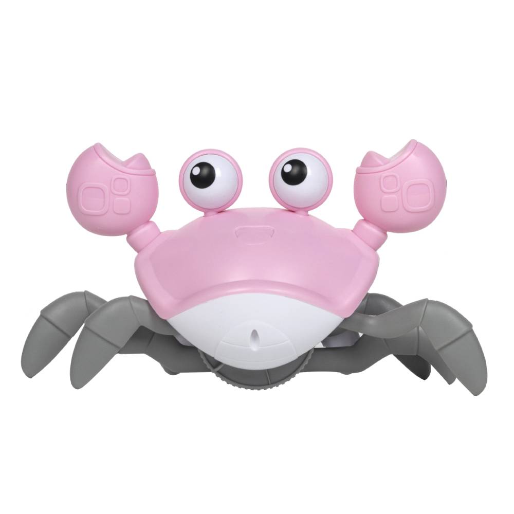 Rechargeable Crawling Crab Toy With Music | Pink
