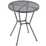 60cm Round Outdoor Bistro Table, Metal Wire Top