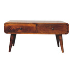 Solid Wood Sonata Chestnut Coffee Table