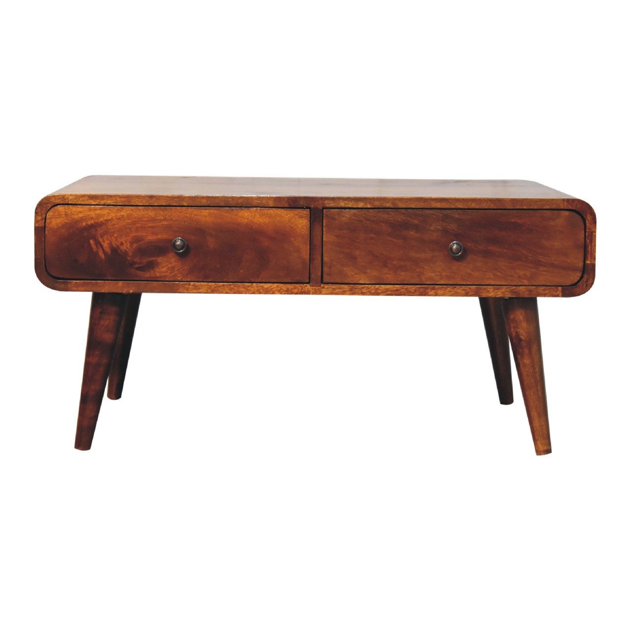 Solid Wood Sonata Chestnut Coffee Table
