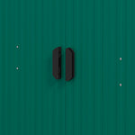 6.5ft X 3.5ft Garden Shed, Metal Shed Garden Outdoor Storage | Green