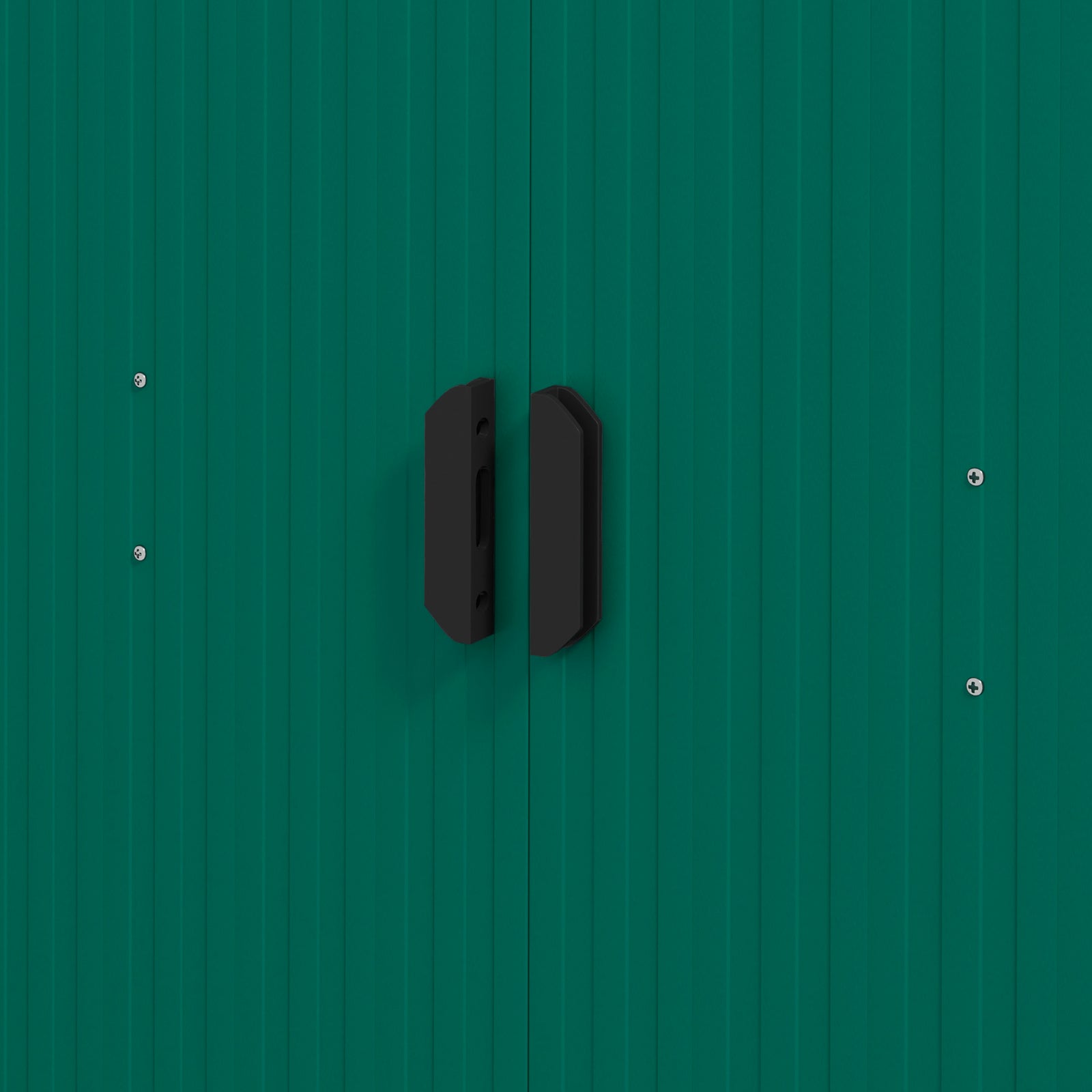 6.5ft X 3.5ft Garden Shed, Metal Shed Garden Outdoor Storage | Green