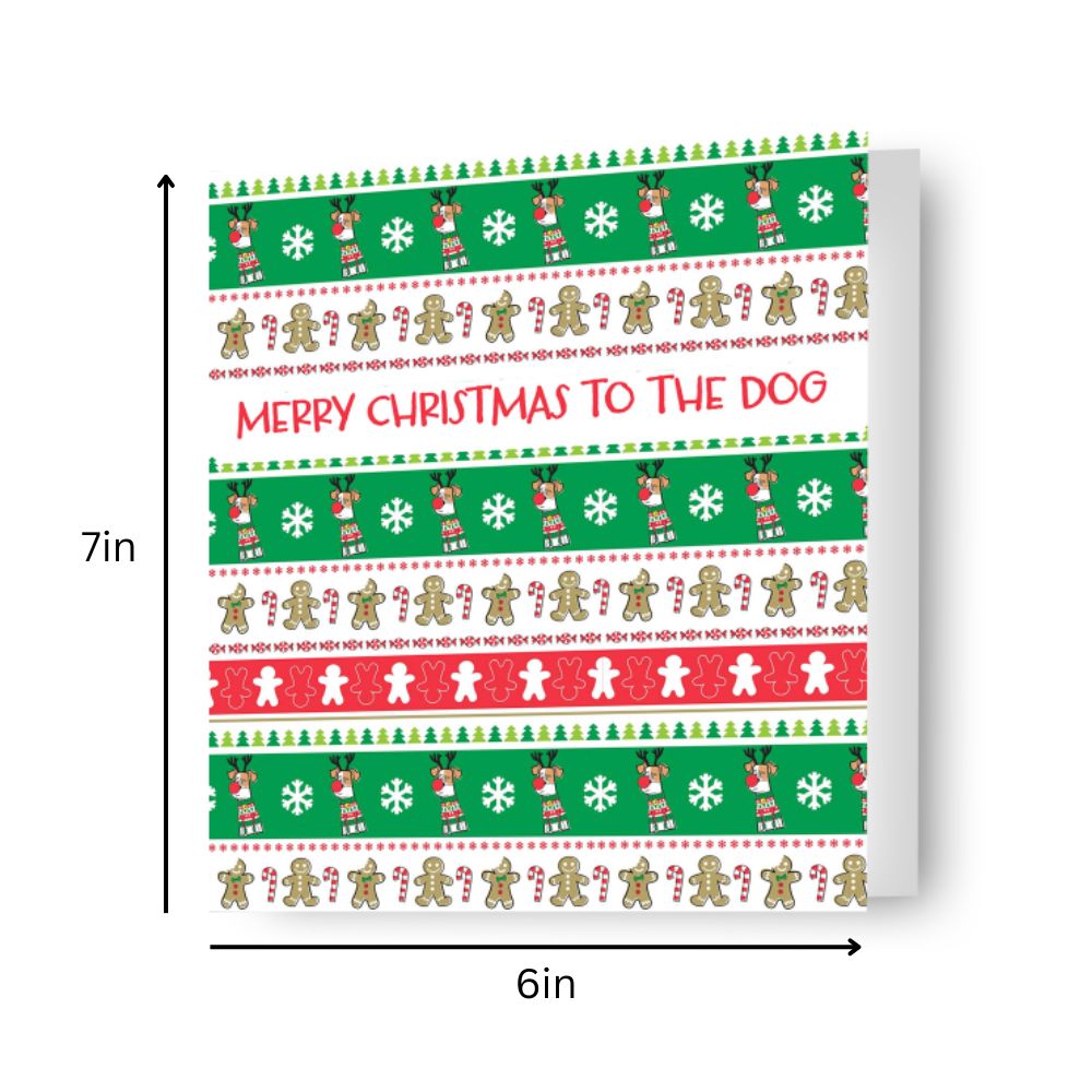 The Secret Life Of Pets To The Dog' Christmas Card Official Product