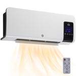 2000w Wall Mounted Ceramic Heater With Remote Control | One Size | White