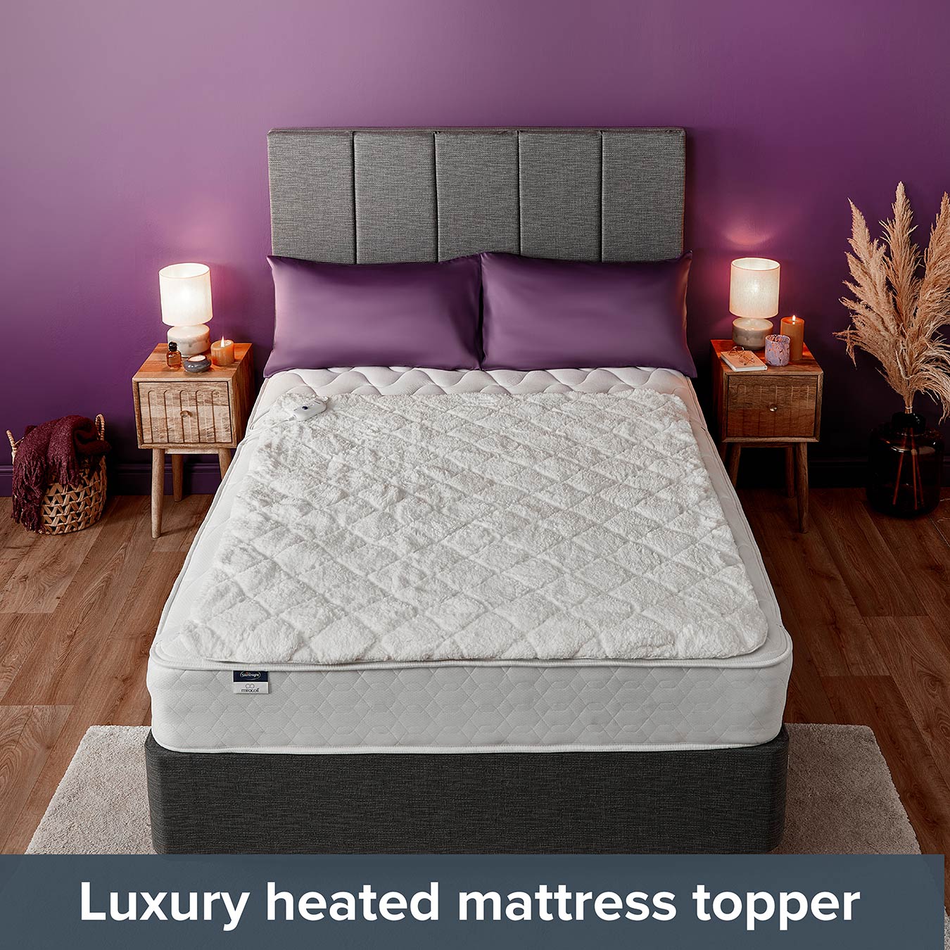 Teddy Fleece Electric Blanket | Single