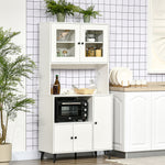 Freestanding Kitchen Cabinet With Adjustable Shelves