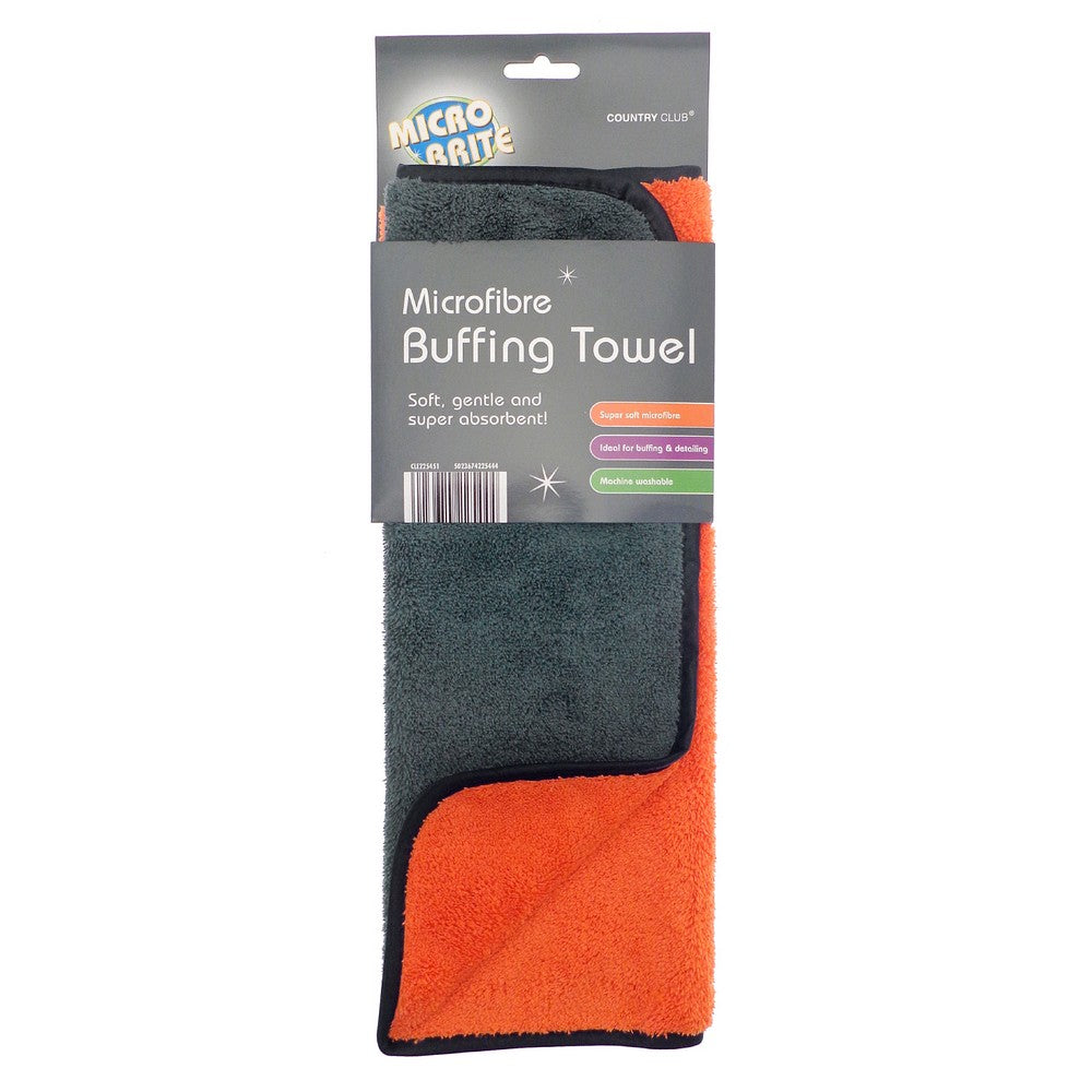 Microfibre Buffing Towel | One Size | Gray