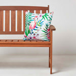 Pink Flamingo Outdoor Cushion 45 X 45 Cm, Set Of 2 | 45cm x 45cm | Pink
