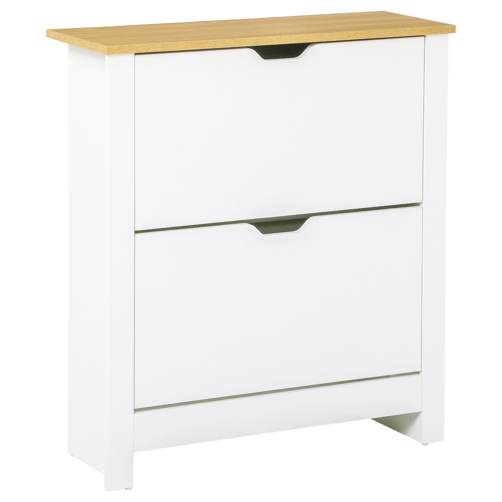 12/18 Shoe Storage Cabinet 4/6 Shelves 2/3 Drawers 4 Legs | Medium | White