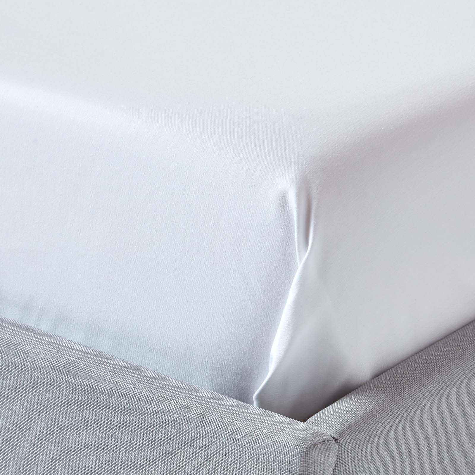 Egyptian Cotton Flat Sheet 1000 Thread Count | Double | White