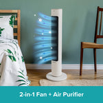 Tower Fan 2-in-1 Fan & Air Purifier