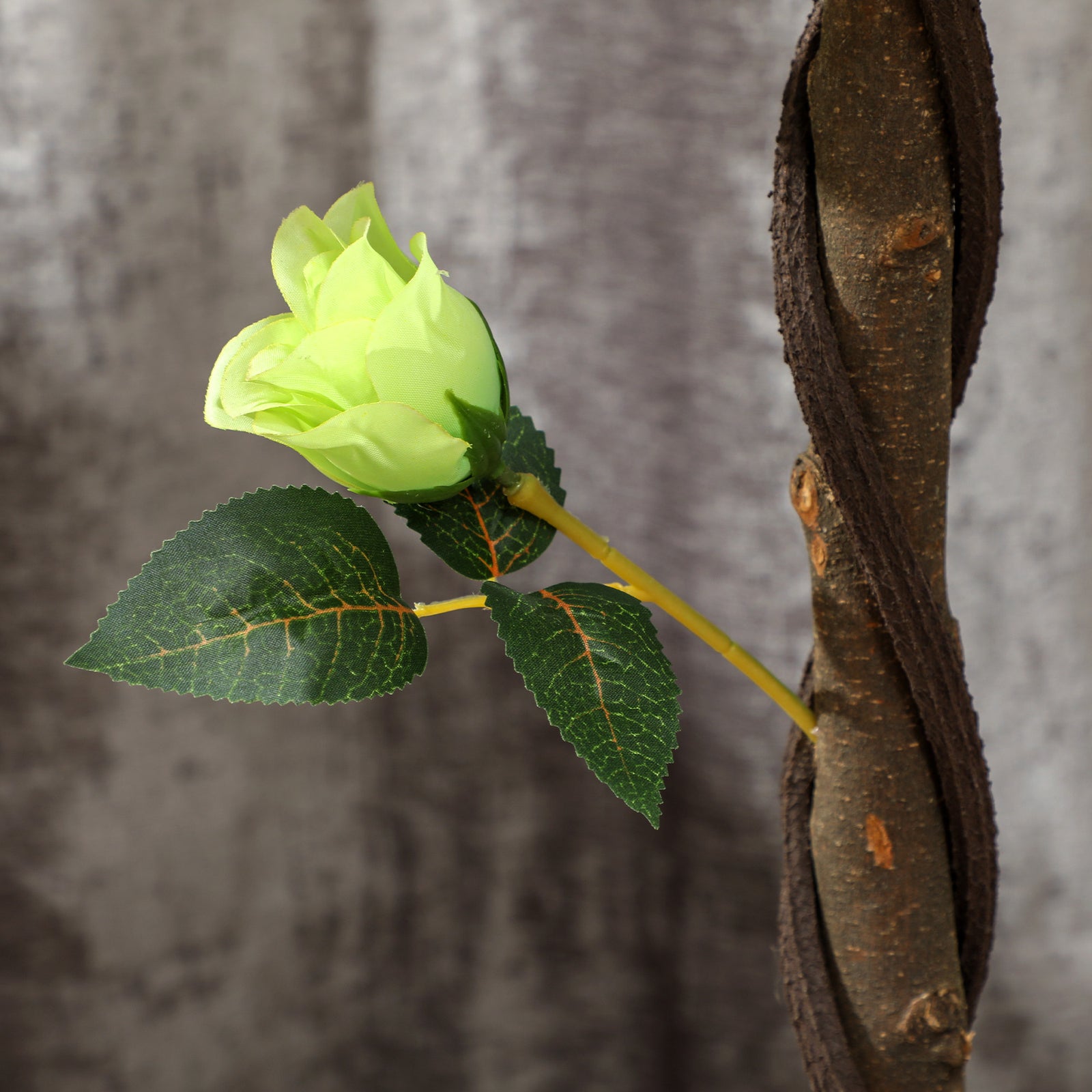 90cm Artificial Rose Tree Fake Decorative Plant | Set of 2 | Green