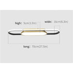 Bath Plus TB+ Modern Dimmable Led Flush Mount Ceiling Light