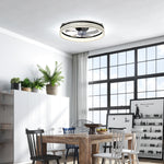 Ceiling Fan With Light And & App Control, 6 Speed, 50 Cm | Black