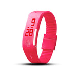 Kids Led Watch Hot Pink