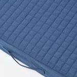 Cotton Orthopaedic Foam Armchair Booster Cushion | 50cm x 50cm | Navy Blue