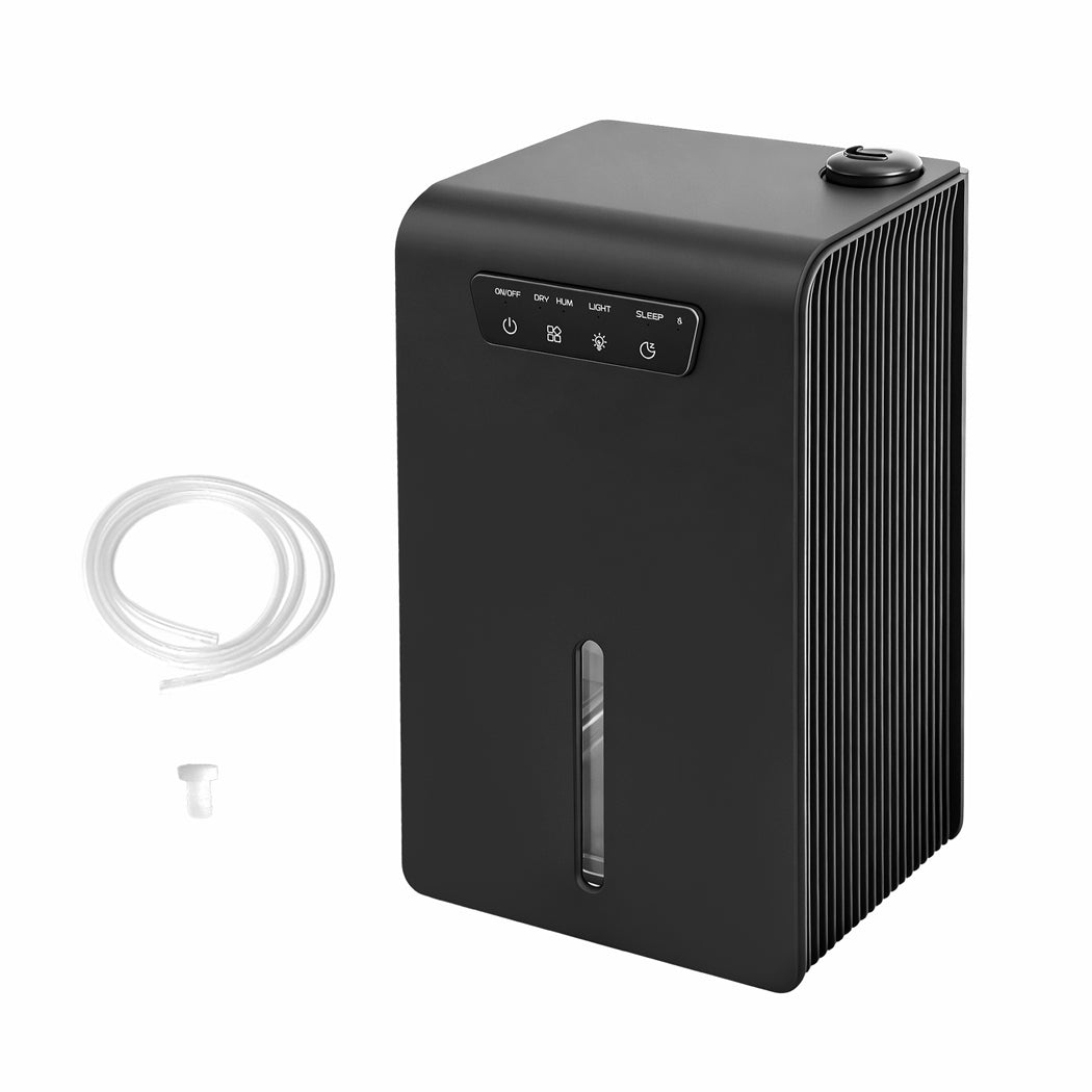 Spector Dehumidifier Humidifier 2 In 1 Portable Electric Led Auto Off Black 3.2l