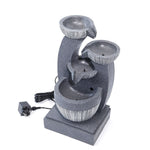 Outdoor Electric Freestanding Garden Fountain Rockery Decor