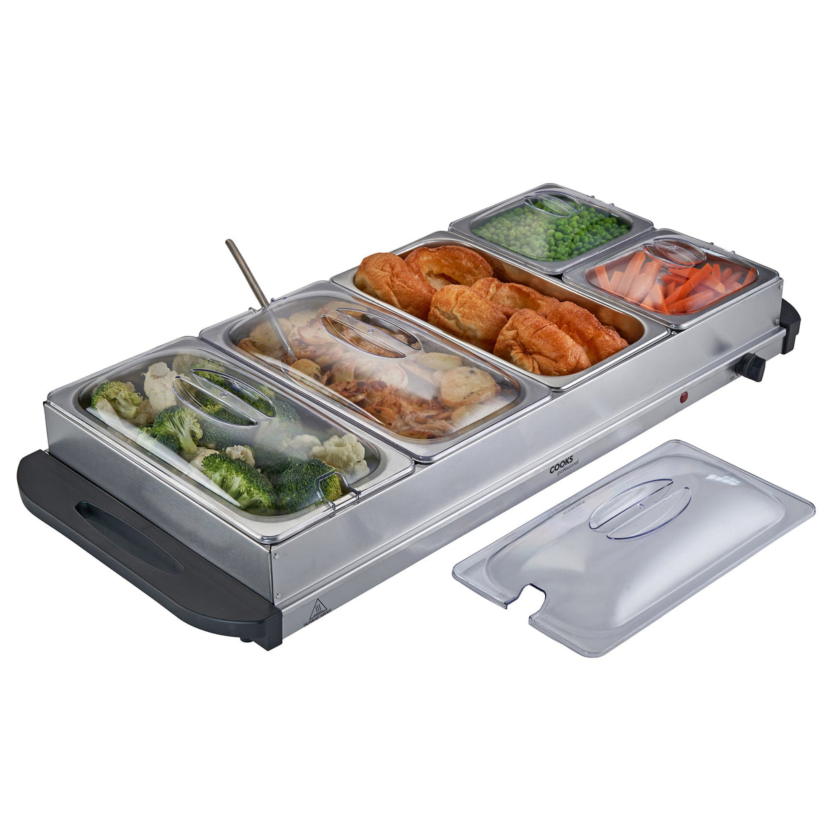 Cooks Professional 5 Section Buffet Warmer 9.6l