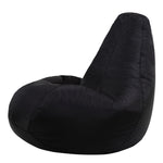 Recliner Indoor Outdoor Bean Bag Chair | Black