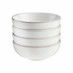 Nordic Stoneware Dinner Set | 12 Piece | White