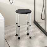 Bath Chair Height Adjustable Shower Seat For Elderly | One Size | Black