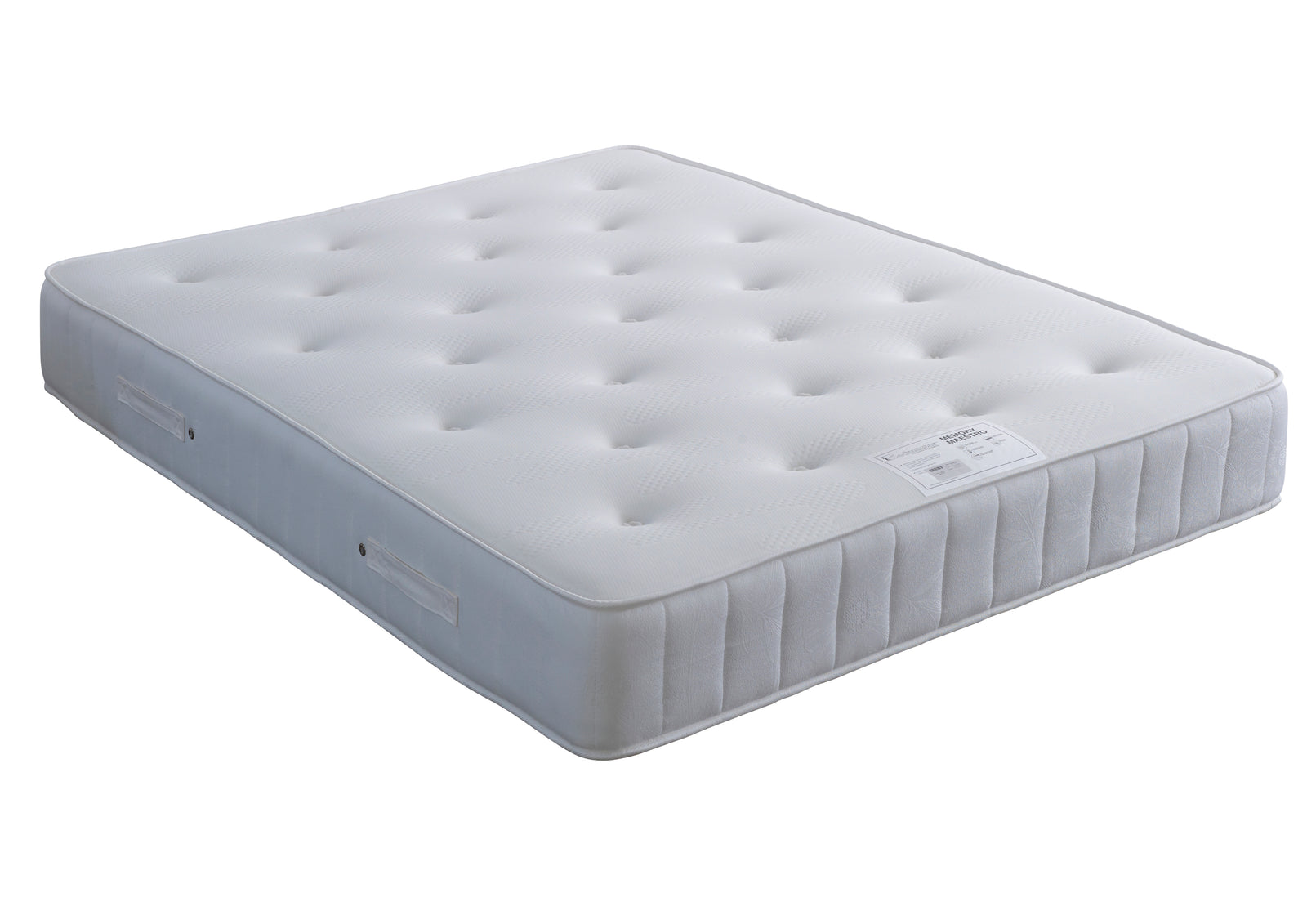 Memory Maestro Memory Foam Mattress | Double | White