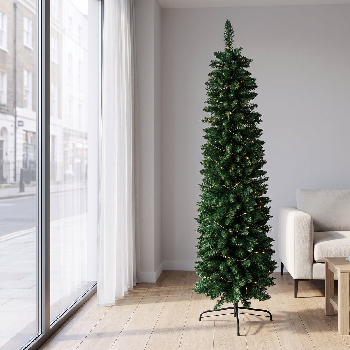 Breeins 6ft/180cm Sectional Artificial Christmas Tree Festive Decor