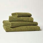 100% Combed Egyptian Cotton 700 Gsm Towels | Bath Towel | Moss Green