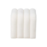 Modern U-shaped Upholstered Footstool | One Size | White