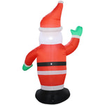 2.4m H Christmas Inflatable Outdoor Decorations With Led Lights