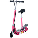 Foldable Powered Scooter With Adjustable Seat And Brake | Pink