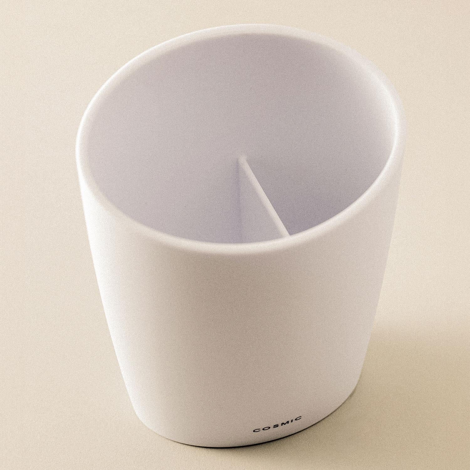 Toothbrush Holder, Matt Black, Unique Design Soft Finish Saku Collection